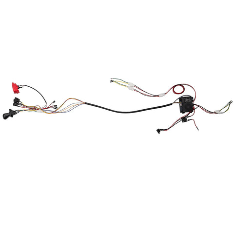 24V DIY Wire Harness Conversion Kit With 2.4G Bluetooth Remote For Kid's Ride On Toys Power Wheels Upgrade And HY2005RX 24V Control Box Replacement Parts in full view.
