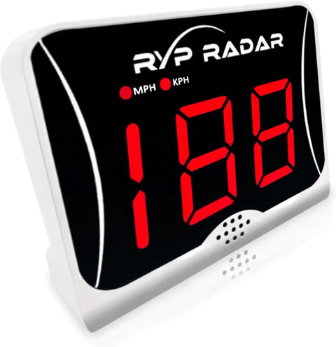 Golf Swing Speed Radar Monitor No Contact Measure Club Head Speed With Rypstick Driver Or Iron Without Hitting A Ball
