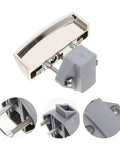 Two Sets Push Button Latch For Cabinet, Drawer, Table, Camper, And Cupboard with thumb rotation switching and twist control