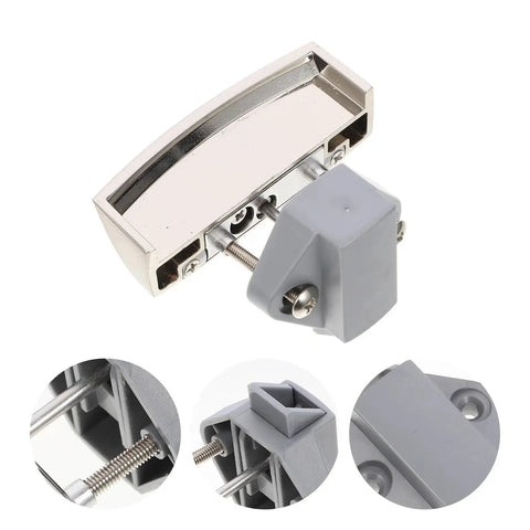 Two Sets Push Button Latch For Cabinet, Drawer, Table, Camper, And Cupboard with thumb rotation switching and twist control