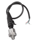 AUTEX 200 PSI stainless steel pressure transducer with 1/8-27 NPT thread and multi-wire connector harness