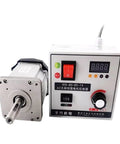 Front view of a Beefy 220V Brushless Servo Motor With Controller For Woodworking Lathes And Belt Machines, Speed Adjustable