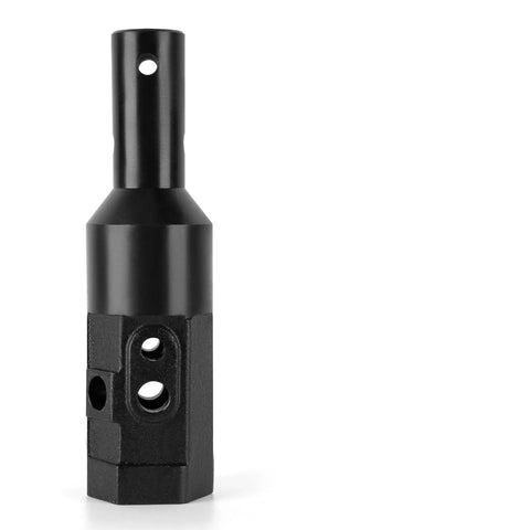 Product image of Heavy Duty 2 Inch Hex Female To 2 Inch Round Male Auger Adapter Built Tough Cast Steel One Piece Welded Construction