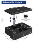 Indoor Hydroponics Grow Kit With 12 Pods, LED Grow Light And Built In Fan, Auto Timer, Adjustable Height Up To 11.3 Inches