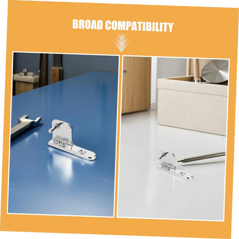 2 Pack Heavy Duty Adjustable Refrigerator Door Hinges For Commercial Kitchens Quiet Close To Reduce Door Slams on blue and white surfaces