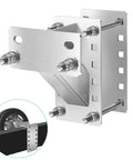 Stainless Steel Spare Tire Carrier Mount for Trailers, Tough As Nails 150 lb Tire Holder, fits various lug patterns, rust resistant