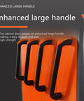 Heavy Duty CNC Tool Storage Cabinet With Vertical Drawers And Tool Holder Rack for Machining Centers, large enhanced handles