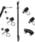 K8607 K80026 DS300008 ES3420S DS80749 Beefed Up Front Upper And Lower Ball Joints Outer Tie Rod Ends Drag Link Adjusting Sleeve For Ford F 250 F 350 Super Duty 2005 2016 4WD Pack Of 7