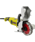 Corded Wall Groover For Concrete With 4000W All Copper Motor showing blade and front view