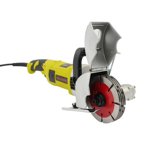 Corded Wall Groover For Concrete With 4000W All Copper Motor showing blade and front view