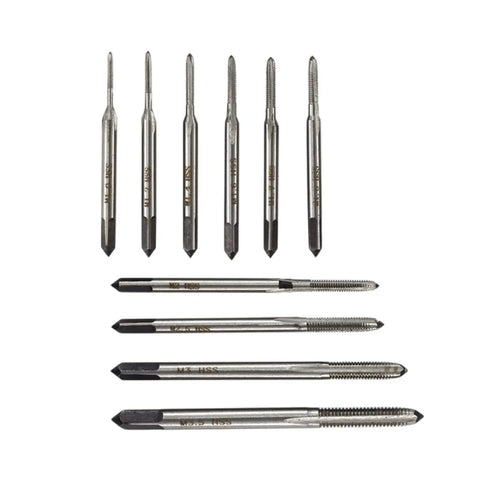 Machine Taps Set For DIYers And Pros, High Precision Threading Tools For Consistent Cuts In Metal, Versatile Workshop Tap Kit For Machining, Repair, And Fabrication Projects, HSS tap set