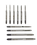 Machine Taps Set For DIYers And Pros, High Precision Threading Tools For Consistent Cuts In Metal, Versatile Workshop Tap Kit For Machining, Repair, And Fabrication Projects, 10-piece HSS tap set