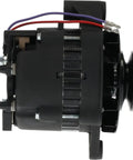 Side view of New Drop In Alternator SAEJ1171 Compatible With 1981-95 Mercruiser Marine Engines showing wiring connections.