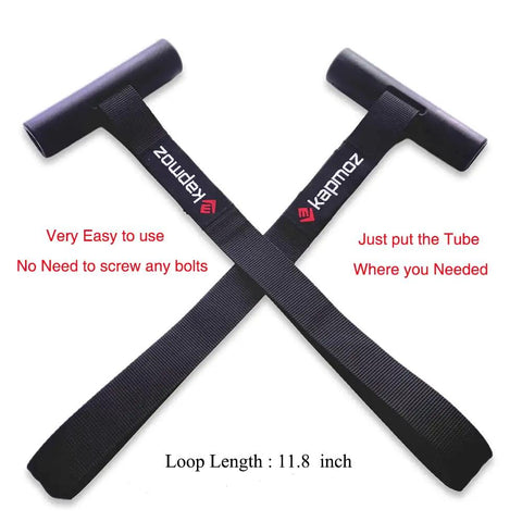 Heavy Duty Hood Loop Trunk Anchor Tie Downs For Kayaks And Canoes Secure Bow And Stern Lashing Points On Roof Rack Straps 2 Pairs Easy On And Off For Quick On The Go Transport