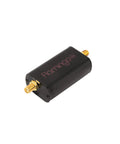 Cut Through Broadcast Noise With This Premium Am Bandstop Notch Filter Designed For Rtl Sdr Software Defined Radio Kits Blocking 300Khz To 1900Khz Dead Quiet With Sturdy Sma Links, black housing with SMA connectors.