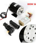Beefy 800W Brushed Motor Kit For Electric Bikes Scooters Skateboards And Trikes 36V System With 2800rpm Torque Boost