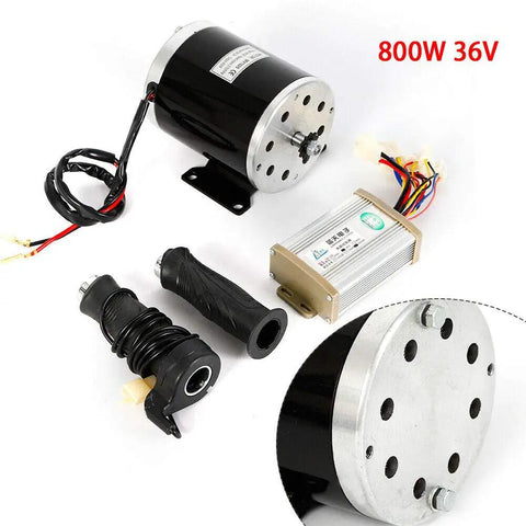 Beefy 800W Brushed Motor Kit For Electric Bikes Scooters Skateboards And Trikes 36V System With 2800rpm Torque Boost