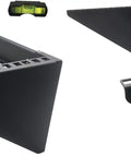 Rock Solid Heavy Duty 4U Vertical Wall Mount Rack Pack Of Two for 19 Inch Network Equipment and Patch Panels, showing sturdy metal frame.