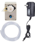 Industrial Grade Peristaltic Dosing Pump With Adjustable Flow For Aquarium, Lab And Analytical Use, 12V 50/60Hz, power adapter, tubing