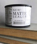 16 oz Matte Sealer For Painted Furniture And Cabinets Water Based Clear Matte Topcoat Protects Wood Concrete And Metal Surfaces