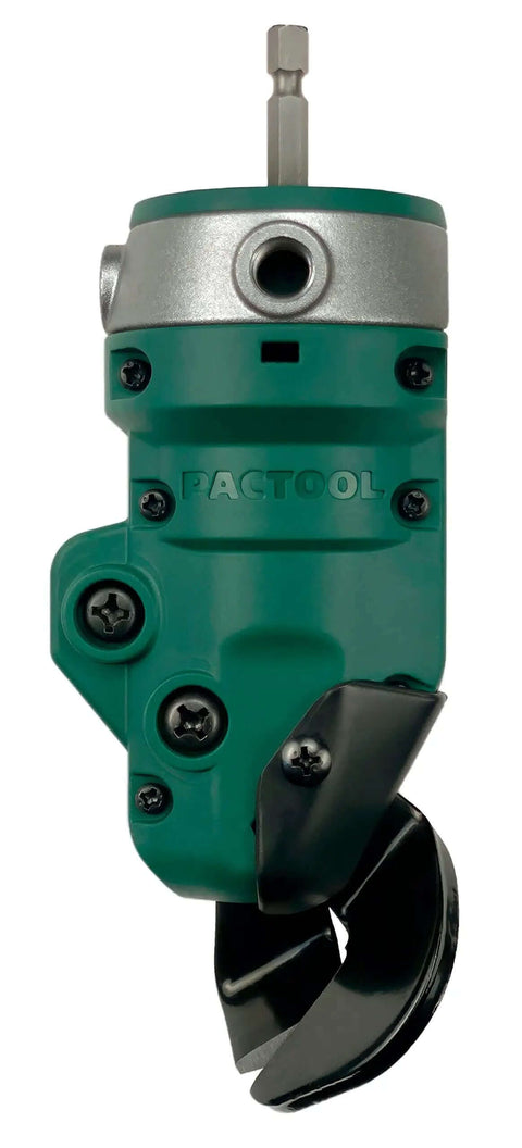 Snapper Shear Drill Attachment For Sheet Metal Cutting Cuts Up To 18 Gauge Galvanized Steel Aluminum And Copper with 360 Degree Rotating Head.