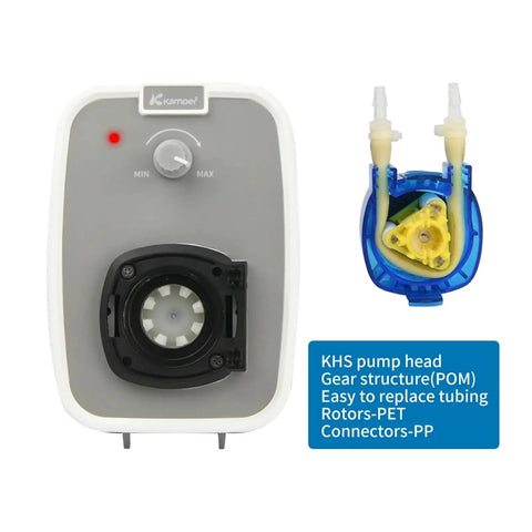 KCPA300 24V Peristaltic Pump 300Ml Min Automatic Control 4Mm Tubing For Precise Liquid Dosing Compact Design Easy Tube Replacement Ideal Lab And Industrial Applications With Adjustable Flow Settings