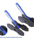 Pro Grade Car Brake Caliper Piston Press Tool Set With Ratcheting Spreader Four Hangers And 360 Degree Caliper Press Ratchet