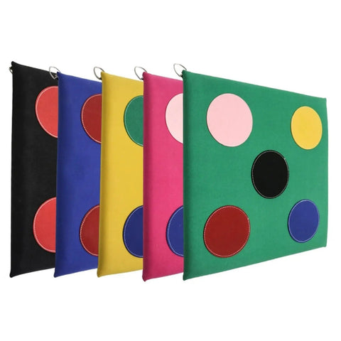 Microfiber Fencing Practice Target Self Training Auxiliary Sword Target For Foil Saber And Epee With Five Bullseye Holes