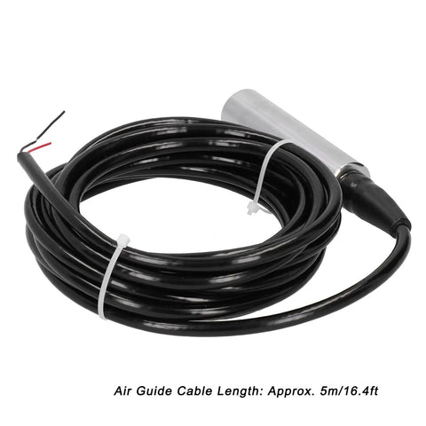 Liquid Level Transmitter With 5m Cable 4 To 20 mA Output 12 To 32 VDC 304 Stainless Steel Sensor coiled with probe