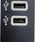 Ford F150 F250 F350 F450 and SUV CarPlay Upgrade Kit USB connectors for Sync 3 system, two USB ports and connector module visible.
