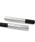 Awesome Valve Retainer Disassemblor and Installer Kit For All Family Cars Makes Auto Repairs A Breeze With Durable Tools You Can Drop And Never Fear Breaking A Sweat Fixing Your Ride. two aluminum valve retainer tools with black grips