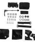 Heavy Duty Aluminum Roof Bike Mount With Quick Release Front Fork Clamp And Retaining Clip Universal Ride Ready Rack Bracket components