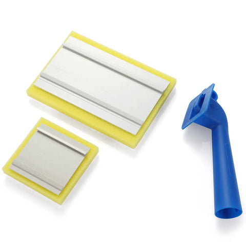 7-Inch Paint Pad Set For Walls And Ceilings With Corner Edging Trim And Touch-Up Pads No-Drip Finish Easy Glide Refills Pack 8