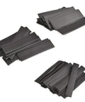 Dope Heat Shrink Tubing Kit 127 Pcs With 2 To 1 Shrink Ratio 7 Sizes Black Electrical Wire Cable Insulation Set