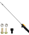 Beefed Up 28 Inch Stainless Sprayer Wand With Brass Barbs For One Quarter And Three Eighth Inch Hoses Universal Sprayer Replacement