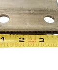Beefy Trailer U-Bolt Kit With Tie Plates And Nuts, 7 Inch Long U-Bolts, 1/2 Inch Diameter, 1/2-20 Hex Nuts, Fits 3 Inch Round Axles, Heavy Duty For 5200 6000 And 7000 Lb Trailers, Includes Four U-Bolts, Two Tie Plates, Eight Nuts. Tie plate measured with tape