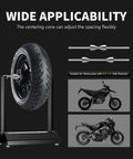 Beefy Motorcycle Wheel Balancer Stand For Static And Dynamic Tire Balancing On Most Motorcycles Off Road And Sport Bikes