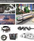 Round solid CBN inserts for lathe turning, RNGN/RN MN types, 1/4-1/2 in dia, ESBN200 hardened steel