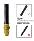 Three Eighths Inch Tube OD Push-To-Connect Pneumatic Fittings Set Brass Construction DOT Air Brake Line Hose Installation Guide