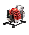 Heavy Duty Gasoline Mini Water Pump With High Lift Design And One Inch Port For No Fuss Yard Irrigation And Bulletproof Water Moving 2 4 Stroke Engine Compatible Models Anywhere side view of pump on black frame