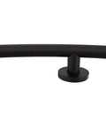 Wave Grab Bar One And A Quarter Inch Diameter And Sixteen Inch Length In Oil Rubbed Bronze ADA Compliant Eighteen Gauge Wall Mounted Image