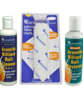 Pool Ball Cleaner And Towel Kit For A Showroom Shine, Quick Revitalizer For Older Balls, Microfiber Cloth Included For A Pristine Finish, Great For Home Or Pro Shop Use, white bottle set with microfiber cloth
