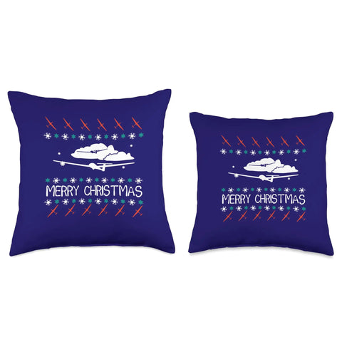 Gliding Glider Pilot Throw Pillow For Plane Nerds Soaring Airplane Decor Home Decor Gift Idea For Christmas And Birthdays