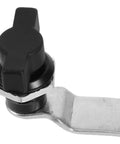 High Security T Handle Cam Latch Lock With Black ABS And Metal Construction Keyless Swing Knob for Cabinets