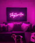 Custom Neon Sign LED Name Signs For Weddings And Parties Dope Customizable Neon For Bedroom Wall Decor Office Bar Shop Signage Perfect Gift For Prom Events And Home Vibe, pink neon in living room
