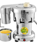 USZWBY Heavy Duty Commercial Juice Extractor 370W Electric Centrifugal Juicer Press, Stainless Steel Squeezer with juice bowl.