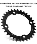 Narrow Wide Chainring For Mountain Bikes Single Chainring 32T 104mm BCD Carbon Steel Black Lightweight And Durable