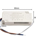 Rock Solid Heavy Duty Led Driver Electronic Transformer Constant Current Ac Dc Power Supply 50 To 70W 300Ma plug visible dimensions