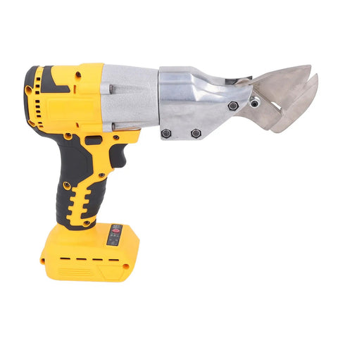 Heavy Duty Brushless Cordless Metal Shear Cutter With 360 Degree Head And 20V Li Ion Battery for precise cutting of metal materials.
