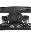 Heavy Duty Stainless Steel Door Catch Spring Loaded Mechanism For Double Roller Lock Smooth Operation showing a black spring-loaded latch.